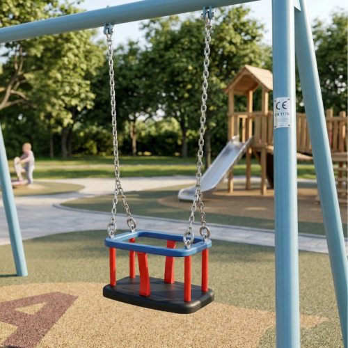 Przejdź do produktu Huśtawka Siedzisko Kubełkowe z Łańcuchem Stal Nierdzewna Zestaw Siedzisko Ogrodowe Łańcuch 