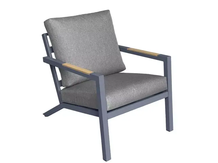 Misterioso Fotel Wypoczynkowy Szary.webp