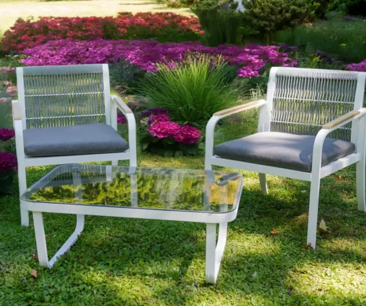 Zestaw mebli aluminiowych na balkon RARO.webp