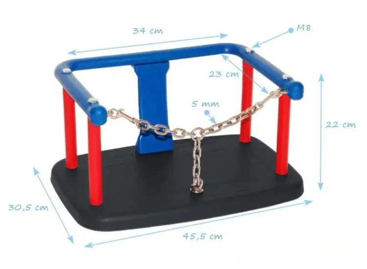 Wymiary siedzisko kubełkowe z łańcuszkiem.webp