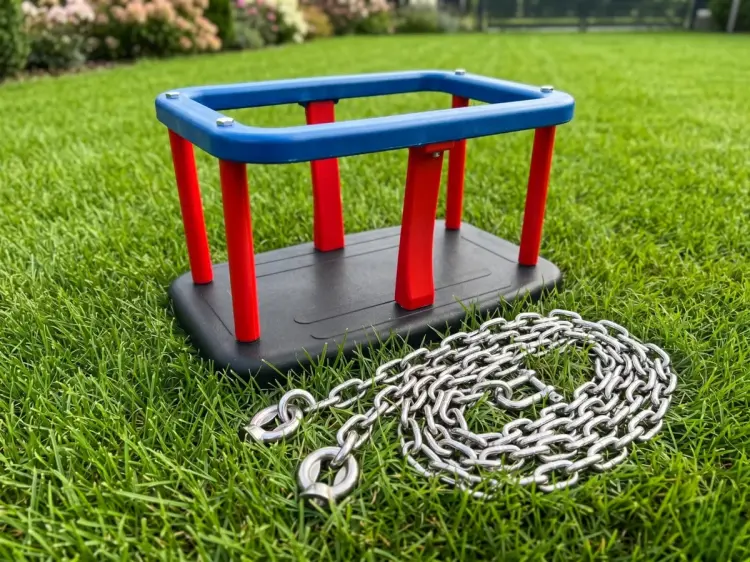 Siedzisko kubełkowe pełne + łańcuch stal nierdzewna.webp