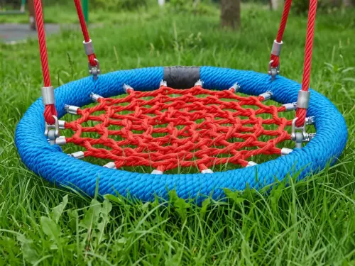 Przejdź do produktu Huśtawka Bocianie Gniazdo 100cm Siedzisko Okrągłe Dla Dzieci Na Plac Zabaw