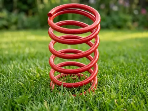 Przejdź do produktu Sprężyna metalowa czerwona do bujaka 20 mm