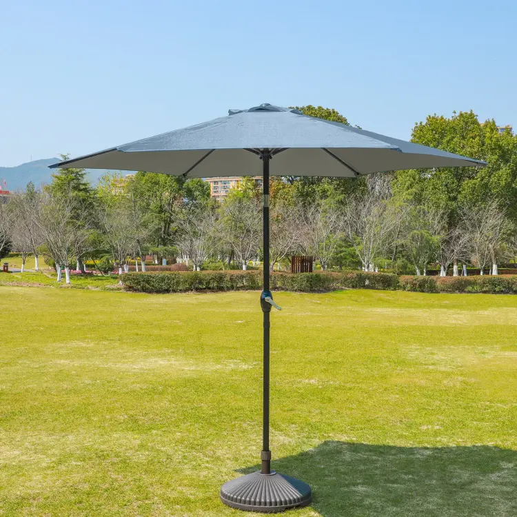 Parasol  Okrągły Jasny Szary_2.webp