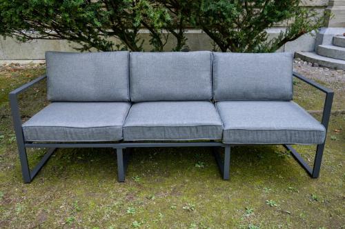 Przejdź do produktu Duża sofa ogrodowa 204cm z aluminium MOSTRARE