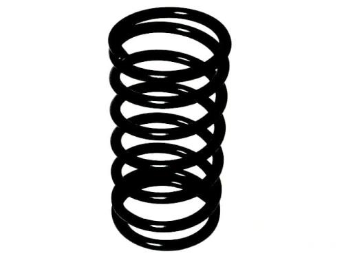 Przejdź do produktu Sprężyna metalowa czarna do bujaka 20 mm