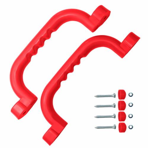 Przejdź do produktu Zestaw rączek uchwyty czerwone dla dzieci 240x75 mm 