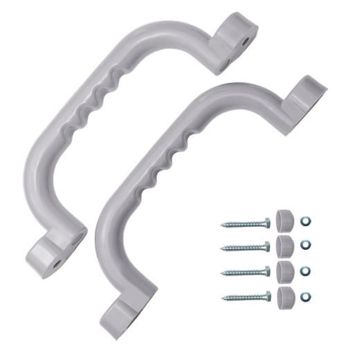 Przejdź do produktu Zestaw rączek uchwyty szare dla dzieci 240x75 mm