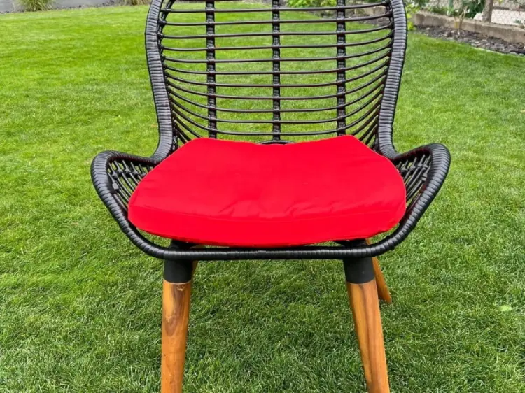 Poszewka na krzesło czerwona
