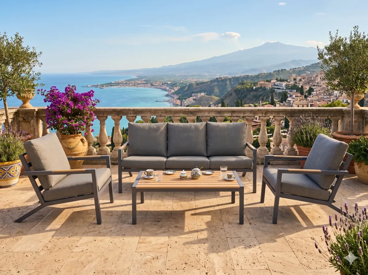 Komplet mebli wypoczynkowych na balkon, taras MISTERIOSO_2_11zon.webp