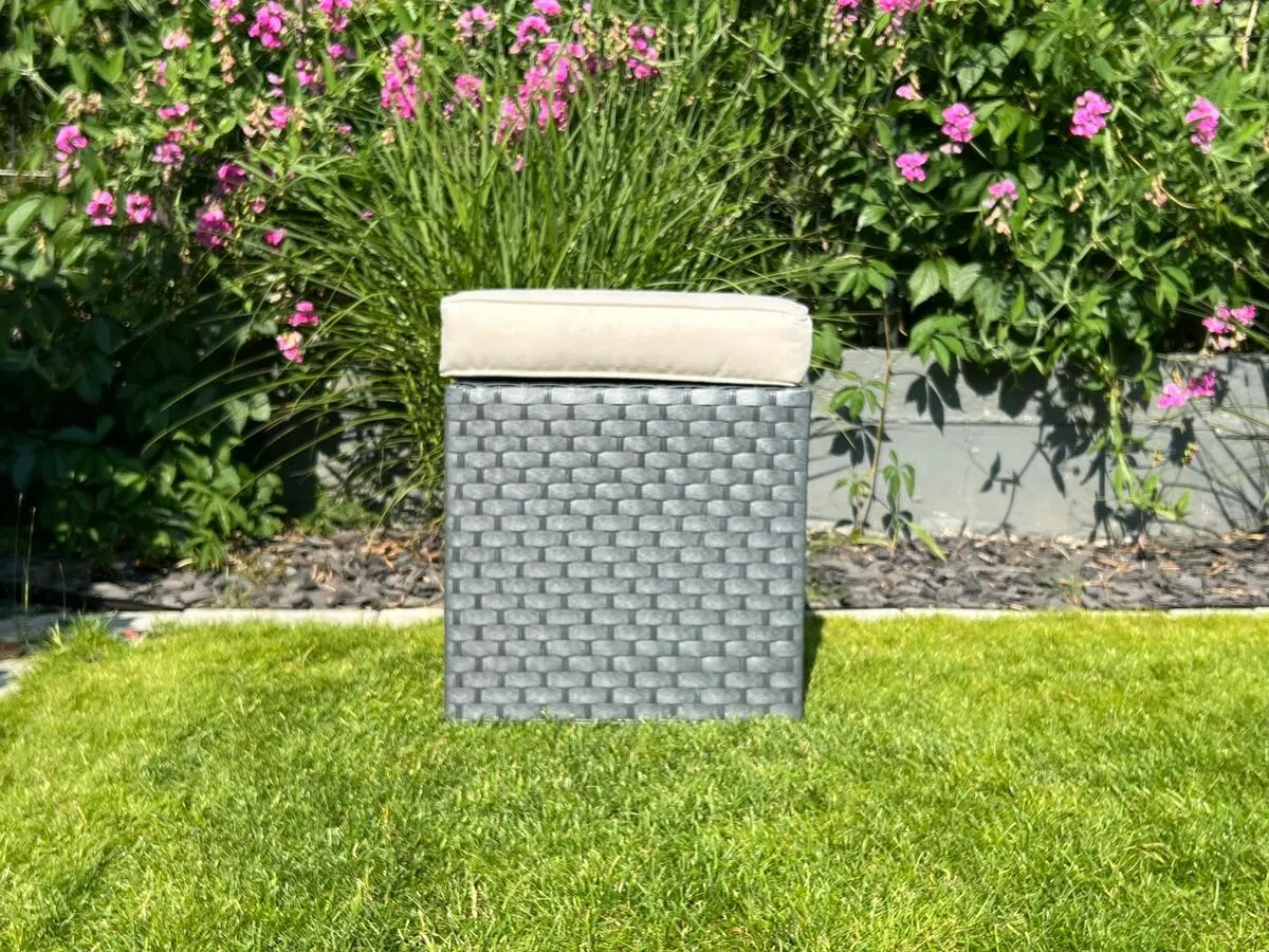 Pufa podnózek BOSCO z poduszką.webp