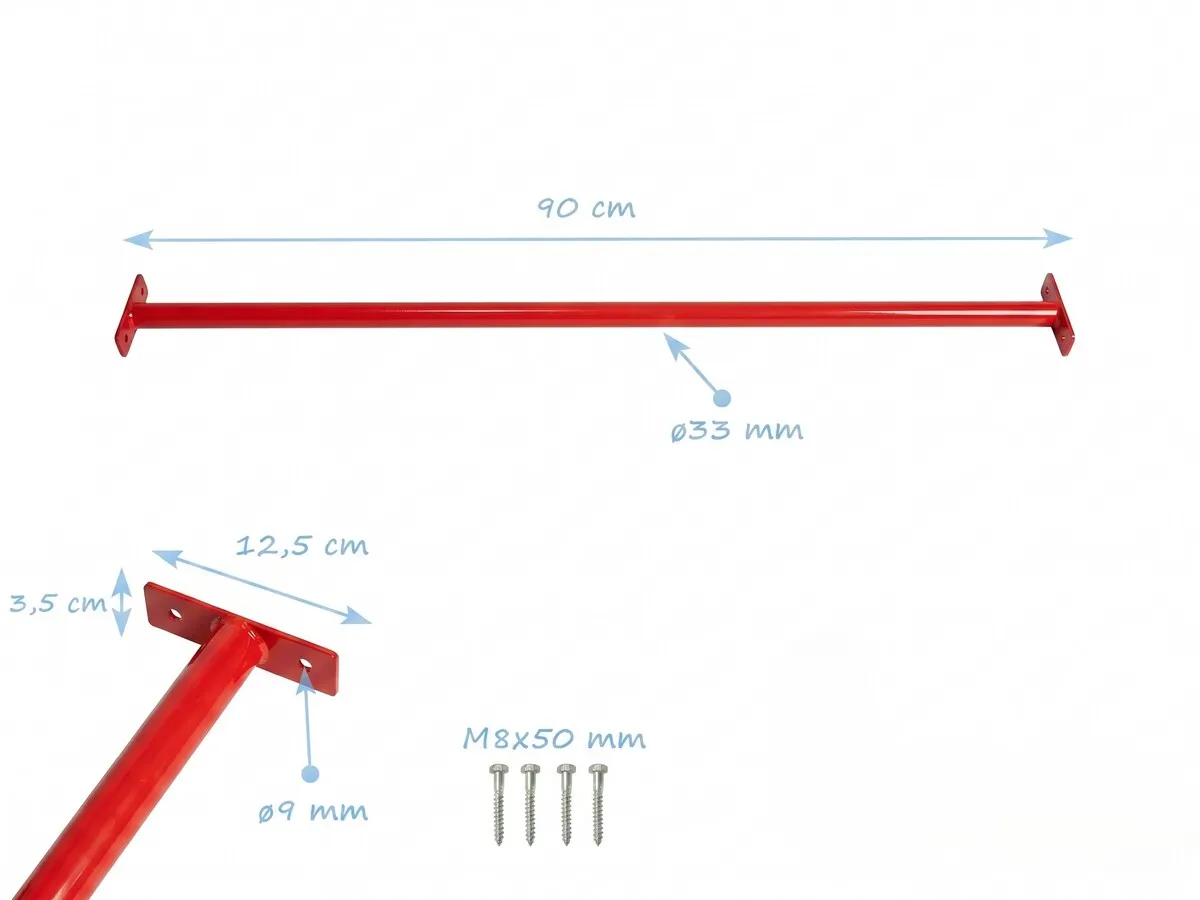 drążek czerwony 90cm wymiary.webp
